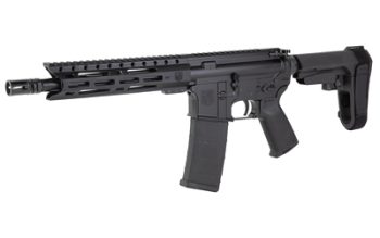 Diamondback Firearms, DB15 Carbon, Semi-automatic, AR Pistol, 556NATO, 10" Threaded Barrel, Magpul MOE Grip, 9" MLOK Rail, Anodized Finish, Black, SBA3 Brace, 30 Rounds, 1 Magazine