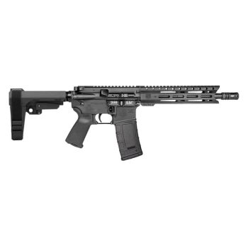 Diamondback Firearms, DB15 Carbon, Semi-automatic, AR Pistol, 300 Blackout, 10" Threaded Barrel, Magpul MOE Grip, 9" MLOK Rail, Anodized Finish, Black, SBA3 Brace, 30 Rounds, 1 Magazine