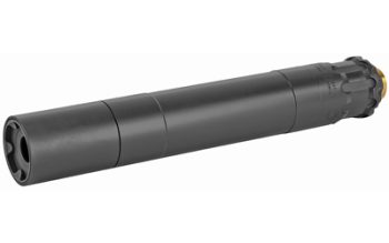 Rugged Suppressors, Obsidian 45 with ADAPT Modular Technology, Pistol Suppressor, .45 ACP, Includes .578X28 Piston, Aluminum Tube, 17-4 PH Baffles, Black Cerakote Finish