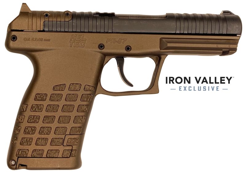KelTec PR-5.7, 5.7x28mm, 4.64" Barrel, Optic Ready, Midnight Bronze, 20-rd, IVS Exclusive - Image 2