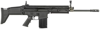 FN America, SCAR 17S NRCH, Semi-automatic Rifle, 308 Win/762NATO, 16.25" Barrel, Black, Synthetic Stock, Adjustable Sights, 20 Rounds, Made in the U.S.A.